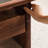 Retro style design sense solid wood coffee table