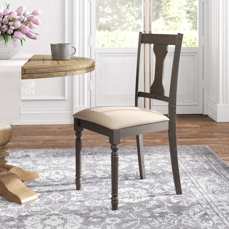 Chaise d'appoint Cassilis, Gris patiné, Gris
