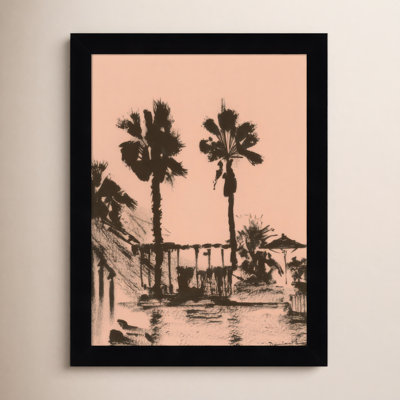 Holiday by Dan Hobday Wood Framed Wall Art Print