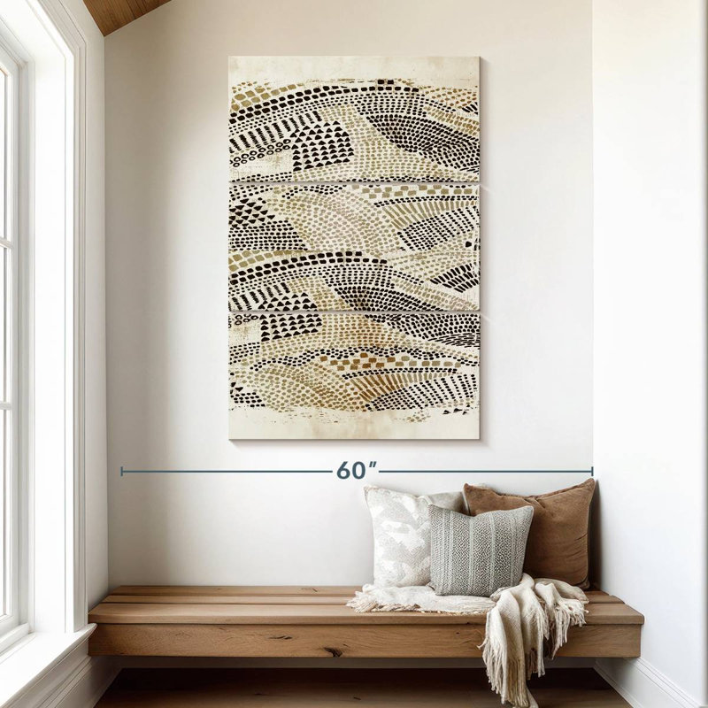 Avery Flicker, 50" H x 32" W