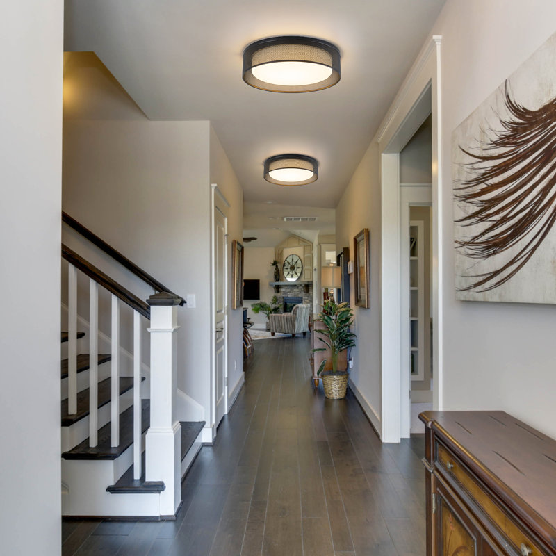 13" Dimmable Led Drum Flush Mount