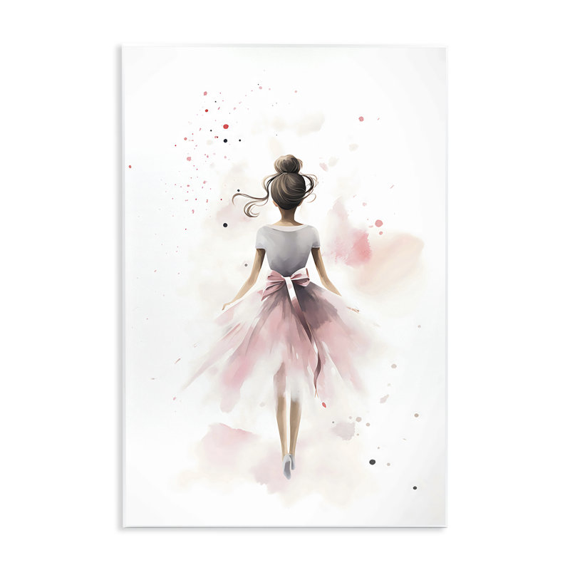 Plaque murale vue mouchetée ballerine, design par Creative Studio, H 19 po x l 13 po