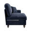 Canapé RSF en chenille avec 1 coussin bleu-1947149435