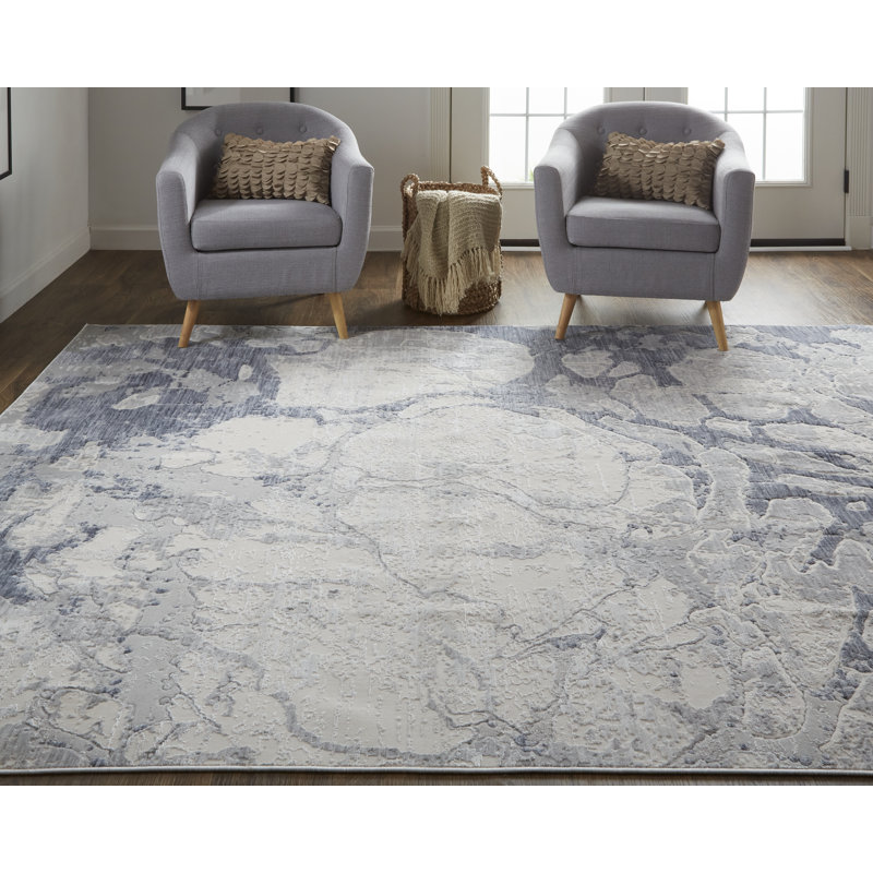 Abstract Indoor Rug, Rectangle 3' x 5'