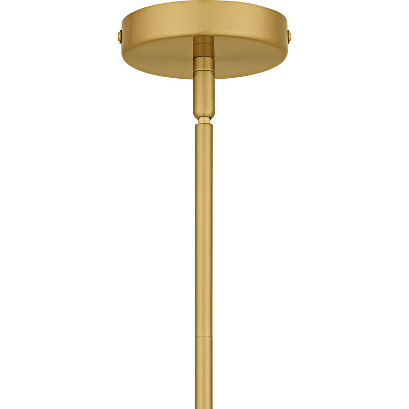 Albro Chandelier, Brushed Gold
