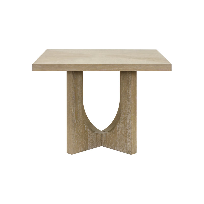 Mallaurie Oak Solid Wood Base Dining Table