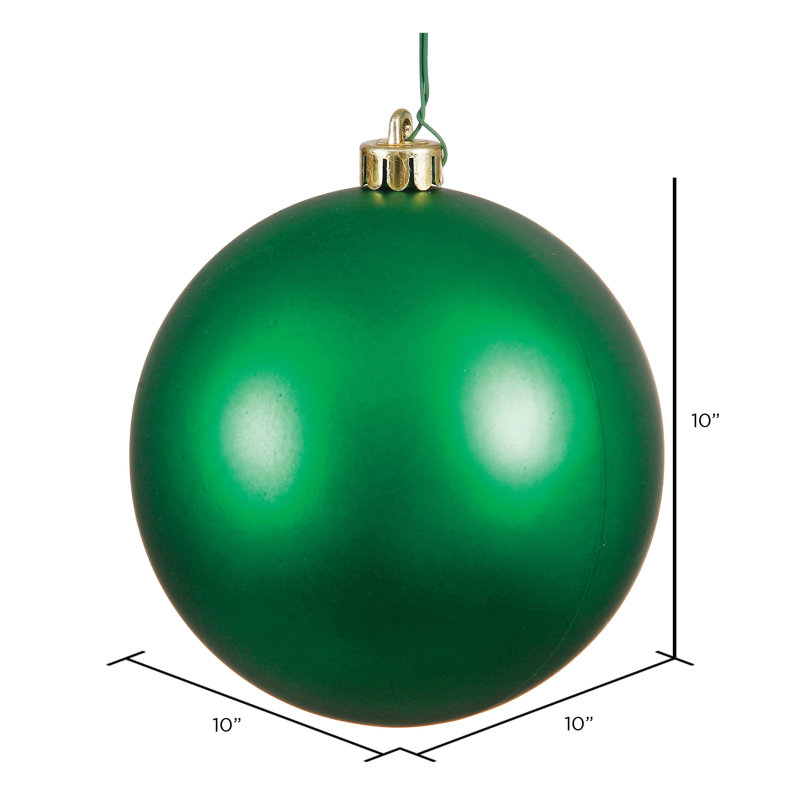 Babiole incassable, Vert, H 10 po x l 10 po x P 10 po