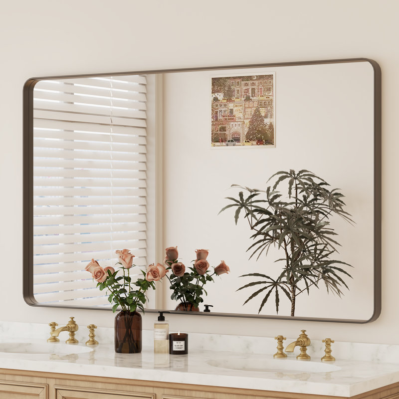 Miroir de salle de bain sur mesure, 60 po x 36 po