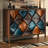 Advanced light luxury sense sideboard cabinet