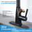 Maiguoone Single Handle Spray 3 Modes Pull Down Kitchen Faucet with Sweep Stream Waterfall with Deck Plate-112510342