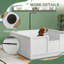 Caisse de rangement pour chien spacieuse