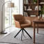 Upholstered Metal Upholstered Back Armchair-1148483766-1157702062
