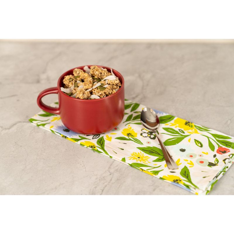 Wazee Matte 16 Piece Dinnerware Set, Service for 4, Red