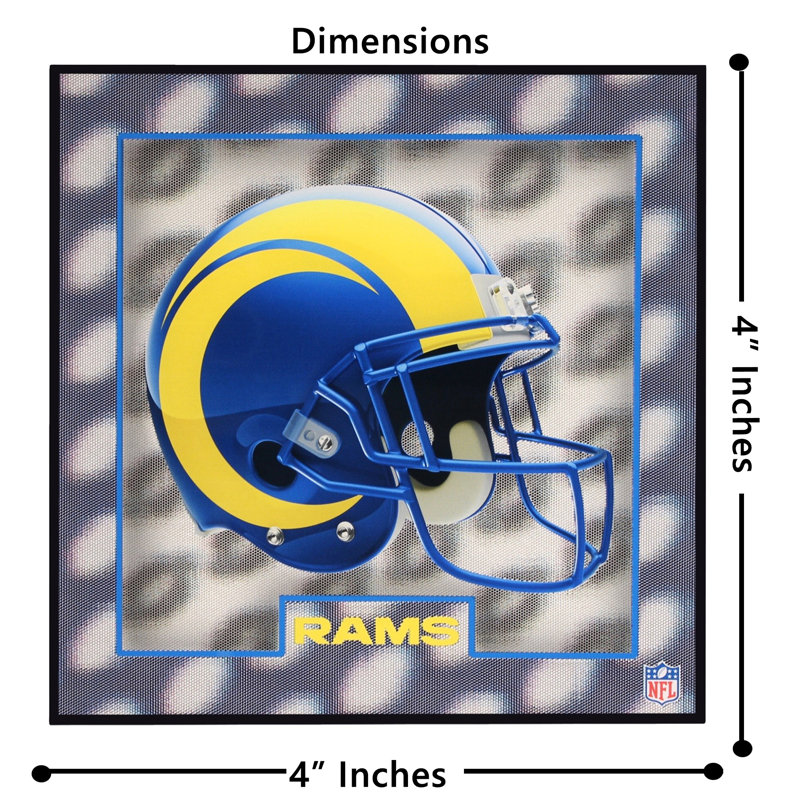 Sous-verre Los Angeles Rams Helmet