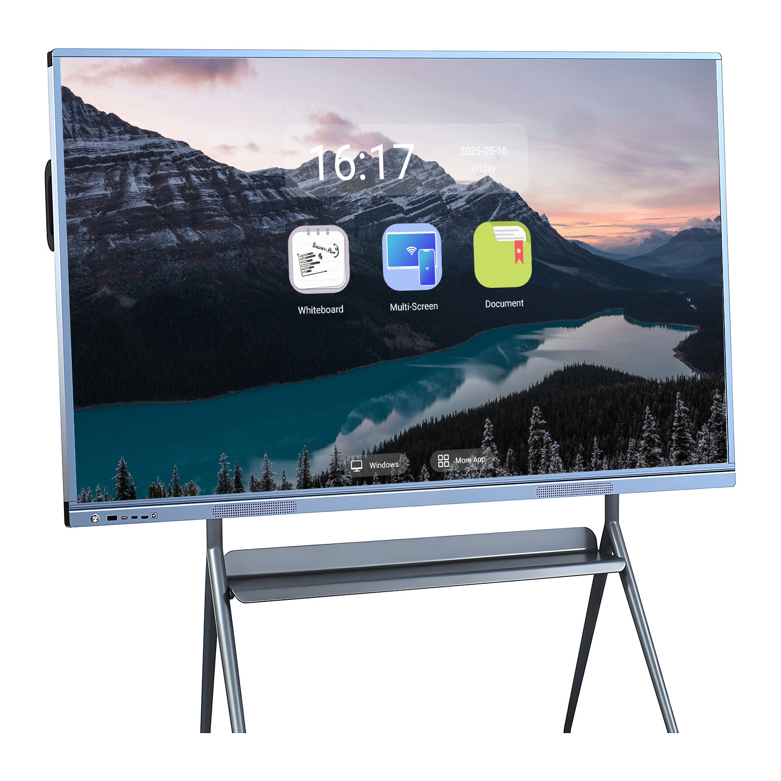 JYXCN 86 Inch 4K Smart Board Touch Screen Digitald Electronic Calendar