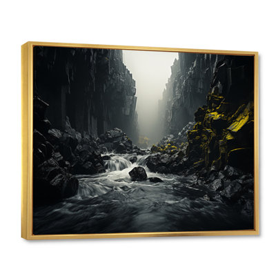 Chute d'eau dynamique - impressions sur toile