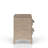 2 Drawer Nightstand With Sand Finish