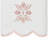  100% Turkish Cotton FLOWER CREST Scallop 6PC Embellished Towel Set-1099279364-1099279366