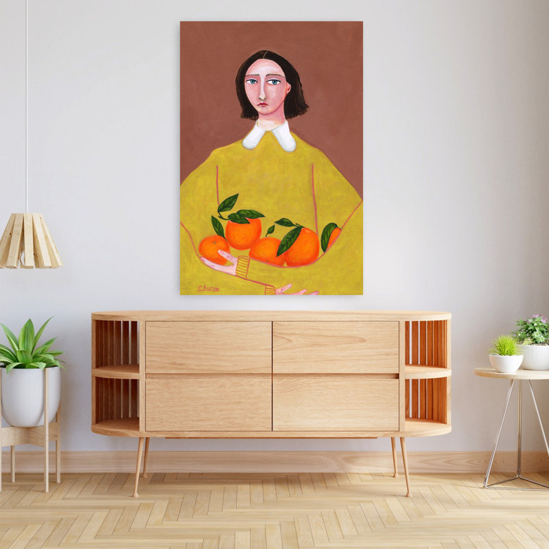 Art contemporain rétro, H 48 po x l 32 po