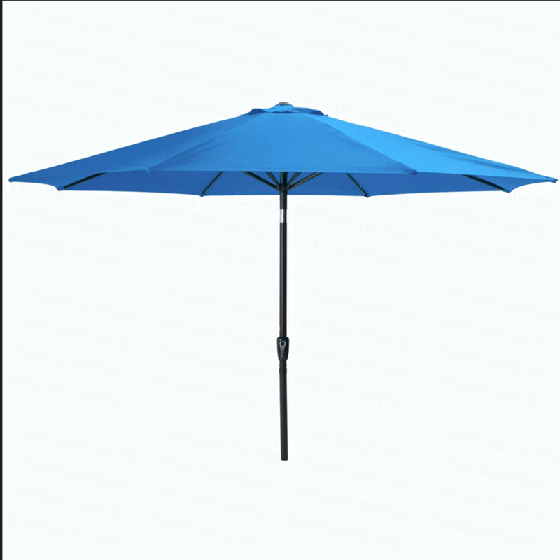 11-ft blue solar powered crank offset patio umbrella with base Amazon.com : ABCCANOPY 3-Tiers 11FT Umbrella, Outdoor 32 LED Lights for for Deck, Pool, Garden, Backyard (Blue) : Patio, Lawn & Garden foot umbrella Costway 230 cm Solar Powered