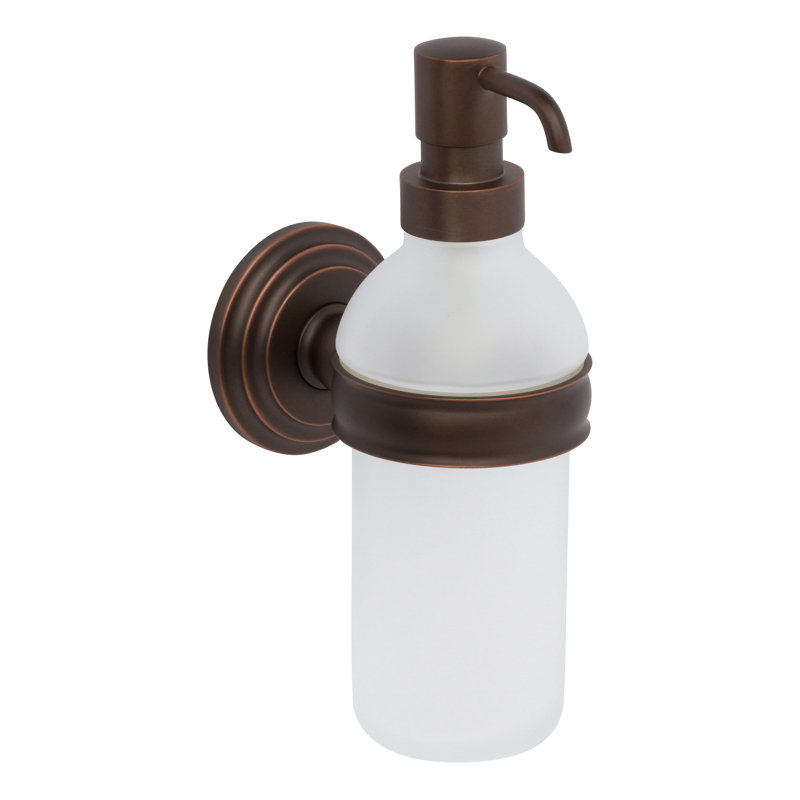 Chelsea Soap or Lotion Dispenser, Oil Rubbed Bronze-Hand Relieved