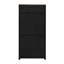 Rangement pour chaussures de couloir contemporain, 4 tiroirs rabattables et 2 tiroirs, surface en grain de bois, panneau de particules stable et armoire de construction moderne pour le couloir, le dessus,-766294519