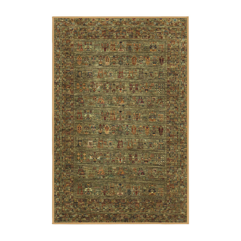 Abstract Indoor Rug, Rectangle 5' x 8'