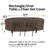 Nathanael Outdoor Patio Dining Set Cover-242138933