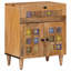 50cm W Solid Wood Bedside Table
