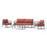 Morelia 4-Piece Sunbrella® Outdoor Patio Seating Set - Play Adobe