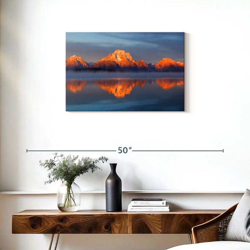 Alvord Grand Teton Mountain Range, 20" H x 30" W