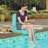 2PCS Poolside Chairs for Edge of Pool Foldable Outdoor Pool Chair Green-1165678903