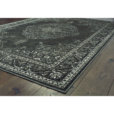 Sewell Viscose Oriental Indoor Rug