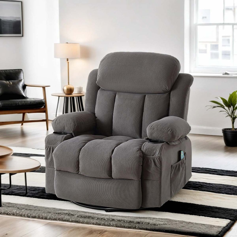Fauteuil inclinable, Gris clair