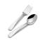 Baby 2 Piece Sterling Silver Flatware Set Service for 1