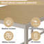 Patio Dining Set Umbrella Hole Included Table,-445382321-445382322