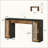 Dual-Tone Design Console Table,Sofa Table,Modern Entryway Table