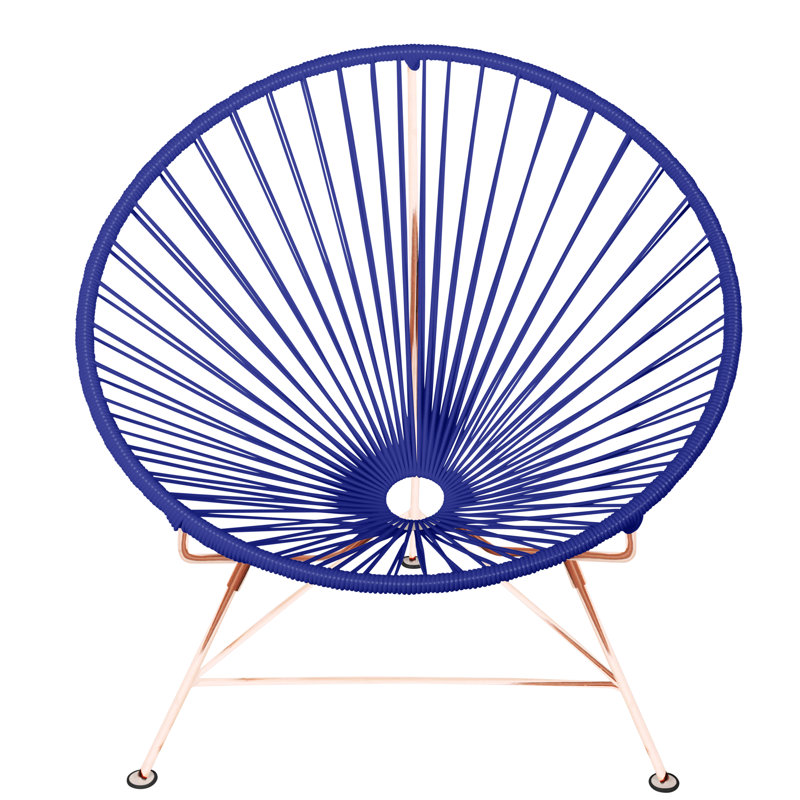 Méridienne Innit, Bleu marine / cuivre