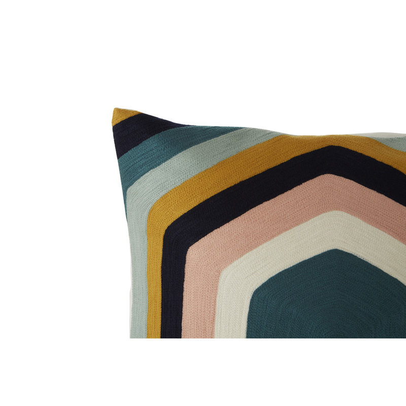 Lance Geometric Square Throw Cushion
