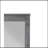 Vidalia Rustic Gray Oak Finish Mirror
