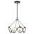 Merion 4 - Light Dimmable Wagon Wheel Chandelier