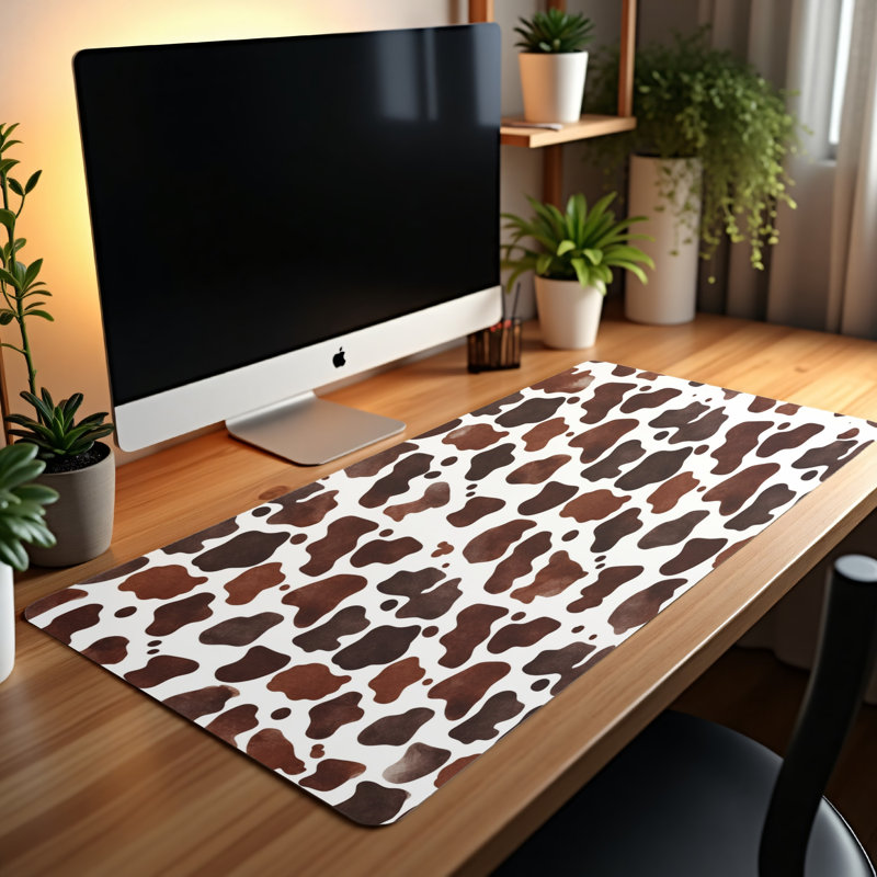 Polyester Desk Pad, 14.4x12.1