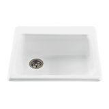 Simplicity 25" Single Basin Kitchen Sink