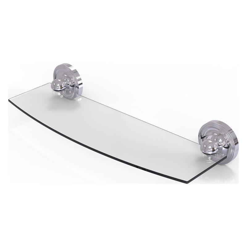 Tablette murale Gober, 18 po, Chrome poli