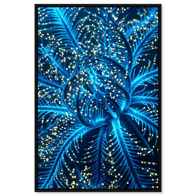 Neon Bloom Print by Oliver Gal