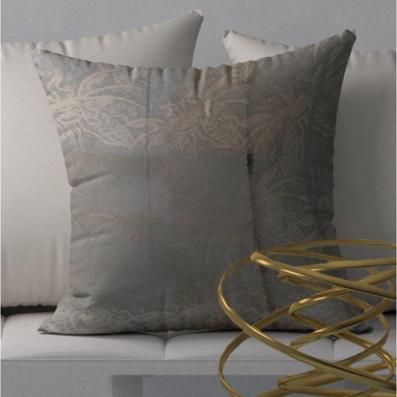 Reversible Throw Pillow, 18" x 18"