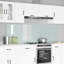 Vidaxl Kitchen Backsplash White 80 X 40 Cm Tempered Glass-119815077-119815091