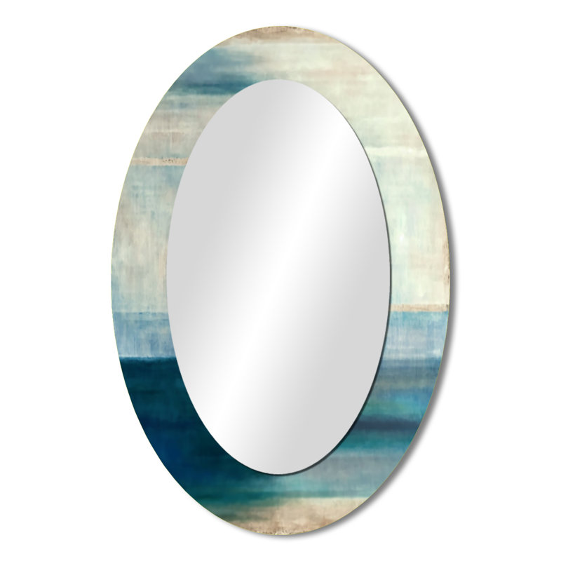 Miroir mural antique antique sacré rétro Designs IV - Beige, 36 po x 24 po
