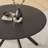 Saveta Round with Iron Base Dining Table-97872695-97872696-97872697