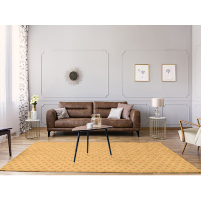 Chenille Geometric Indoor Rug
